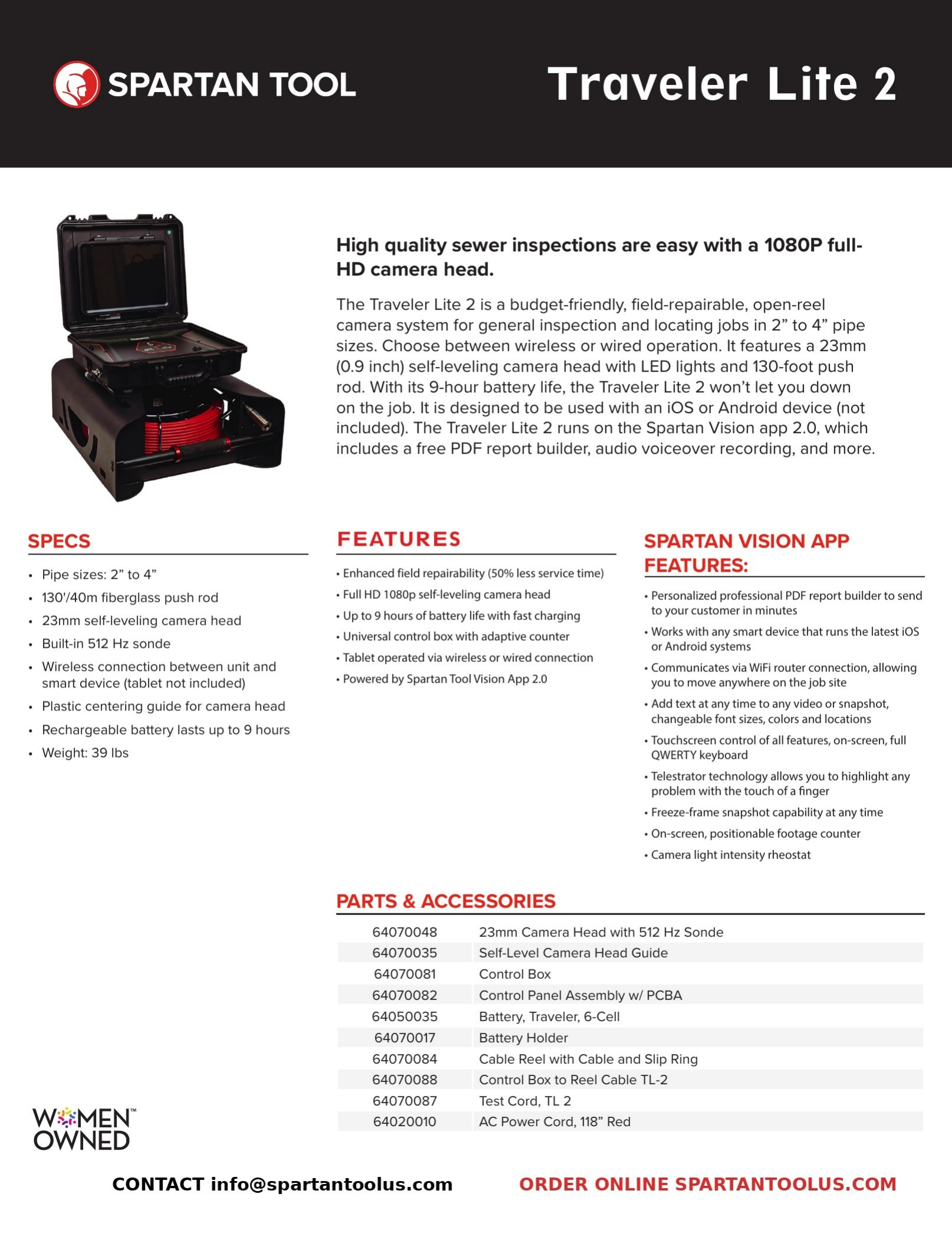 Traveler Lite 2 product guide 1