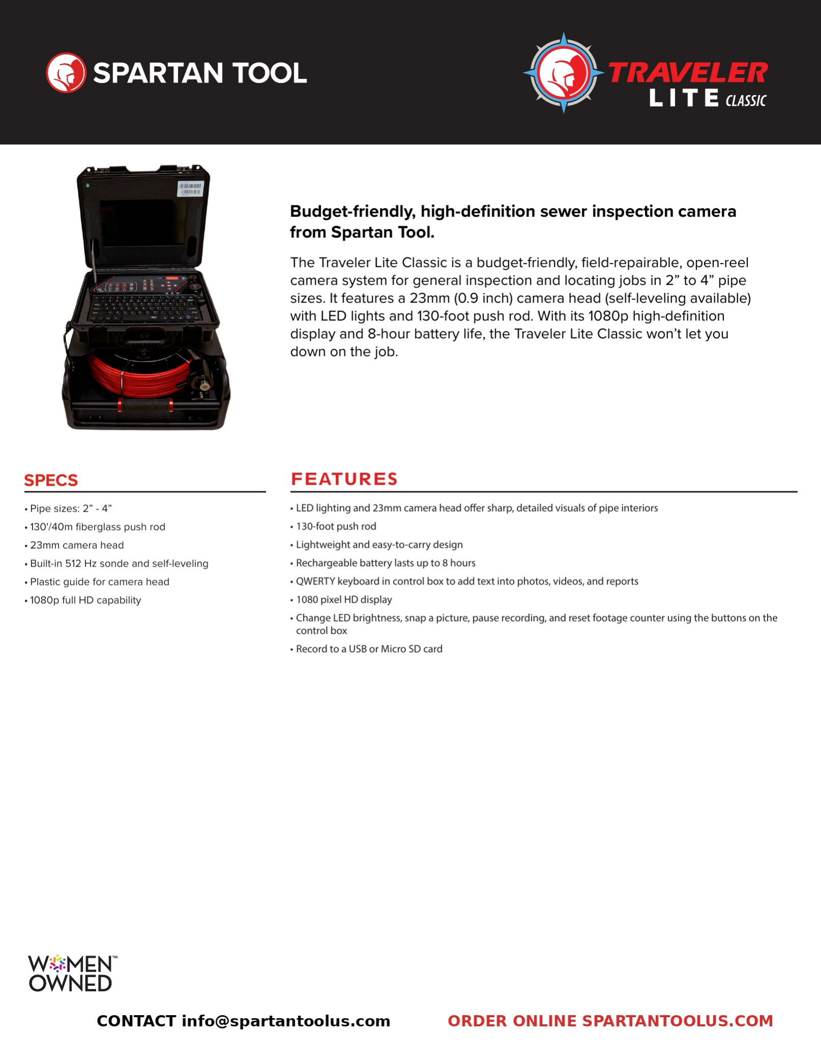 Traveler Lite Classic product guide 1