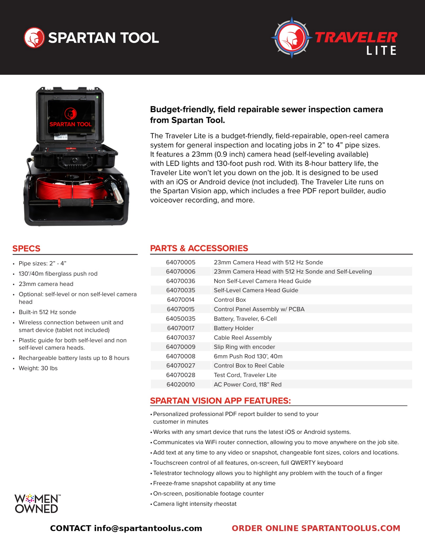 Traveler Lite product guide 1